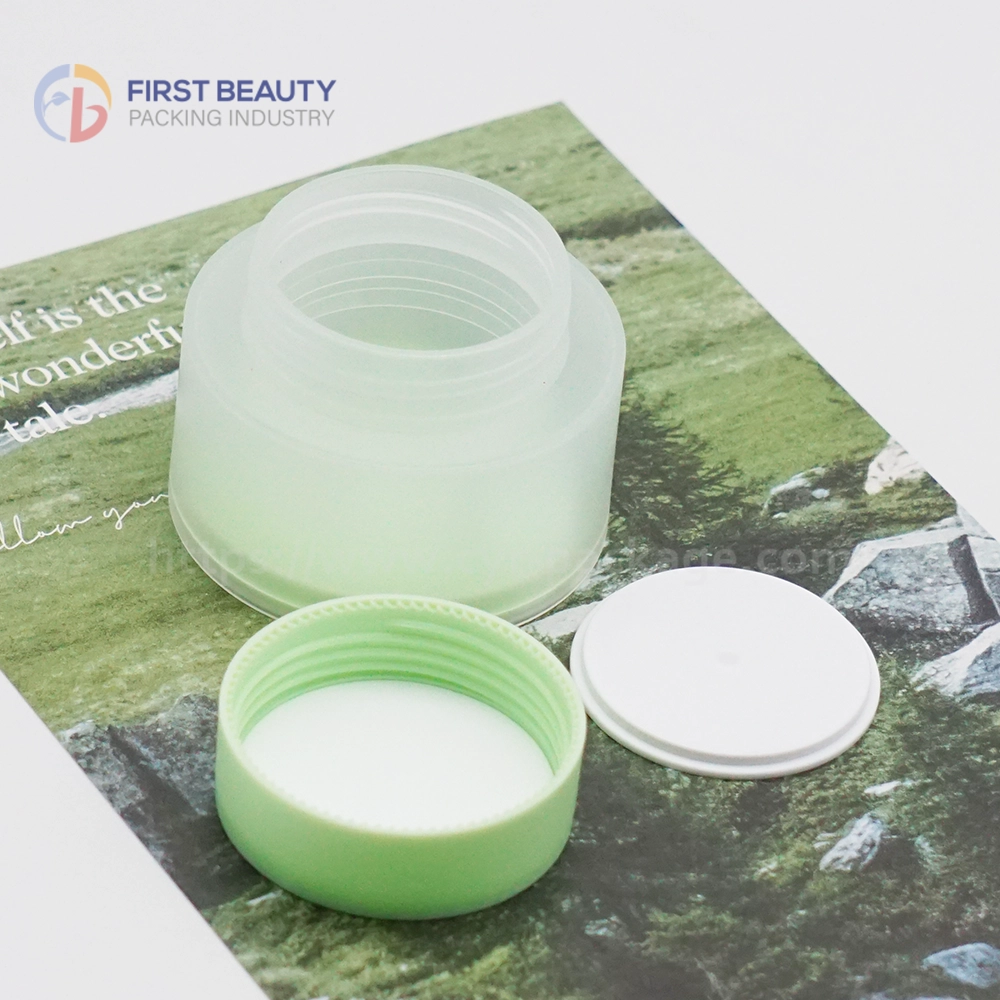 Custom Green PP Cream Jars Custom Green PP Cream Jars